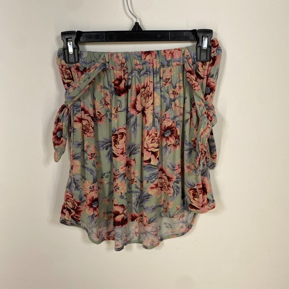 American Eagle Floral off the shoulder shirt, Size S - Picture 7 of 7